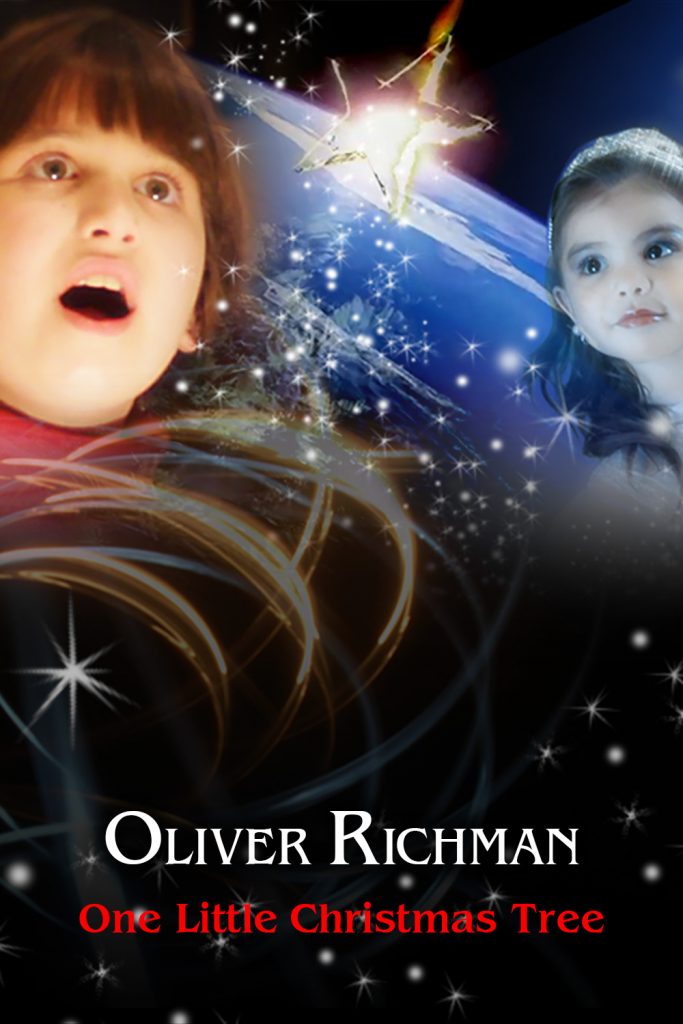 Ashleigh Hackett makes her acting debut as the Christmas Angel in the music video release of “One Little Christmas Tree,” written by Ashleigh’s grandfather, the late, legendary songwriter, Ron Miller, and featuring the vocals of Ashleigh’s brother, Oliver Richman.